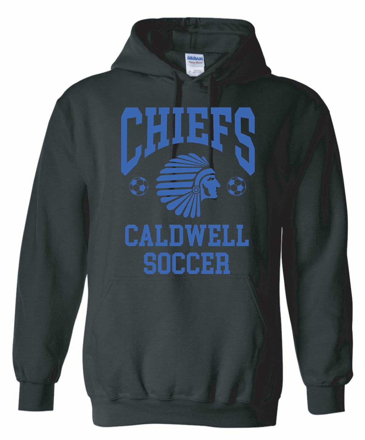 Chiefs Caldwell soccer hoodie - adult/youth - black