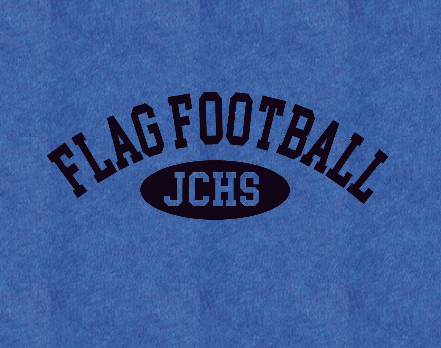 Flag Football Mock Neck - vintage royal