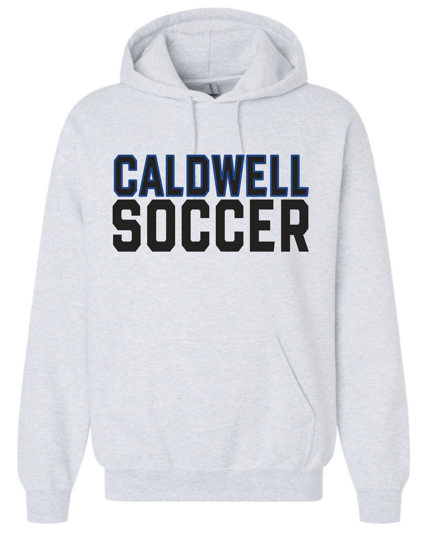Caldwell Soccer hoodie - adult/youth - light grey