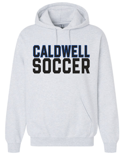 Caldwell Soccer hoodie - adult/youth - light grey