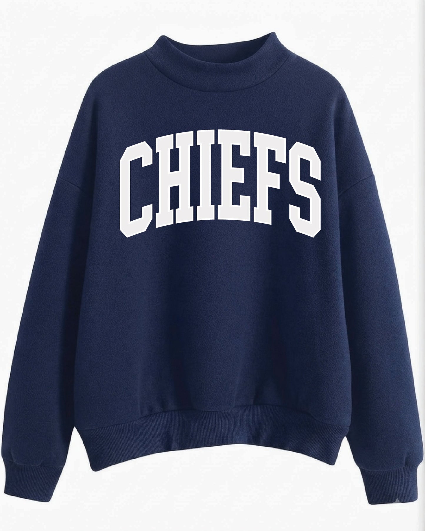 CHIEFS MOCK NECK - navy
