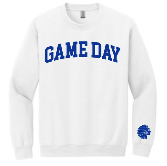 game day white. (adult/youth