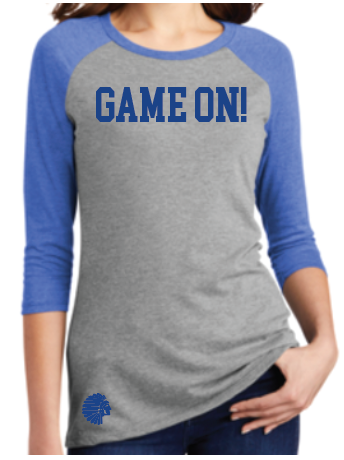 GAME ON! raglan sleeve (womens)