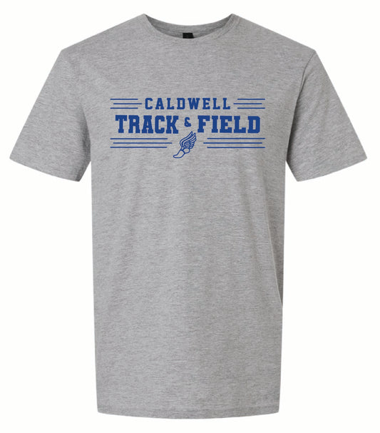 CHIEFS TRACK & FIELD tee - heather grey