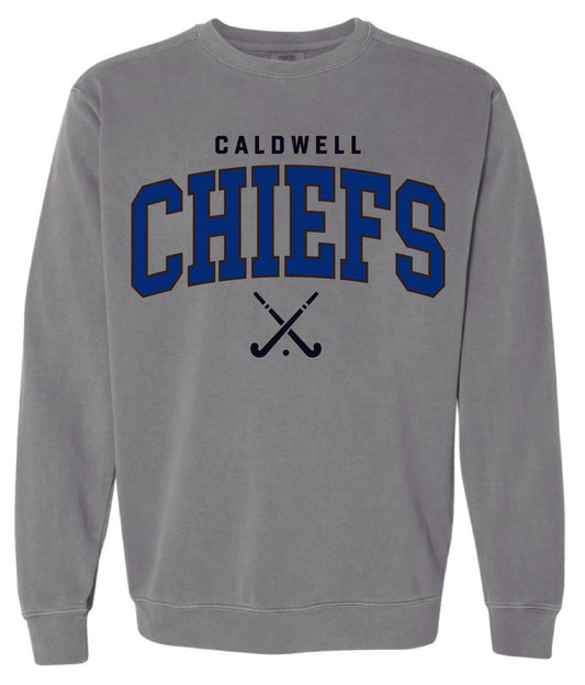 CHIEFS Comfort Colors FH crew - grey