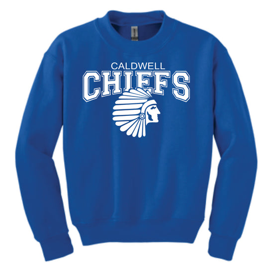 Chiefs crew - royal blue (adult/youth)