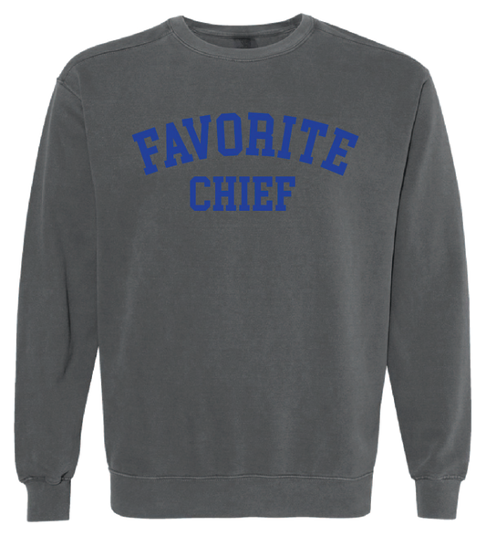 Favorite Chief Crew - adult - pepper grey
