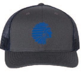 Chiefs head trucker hat