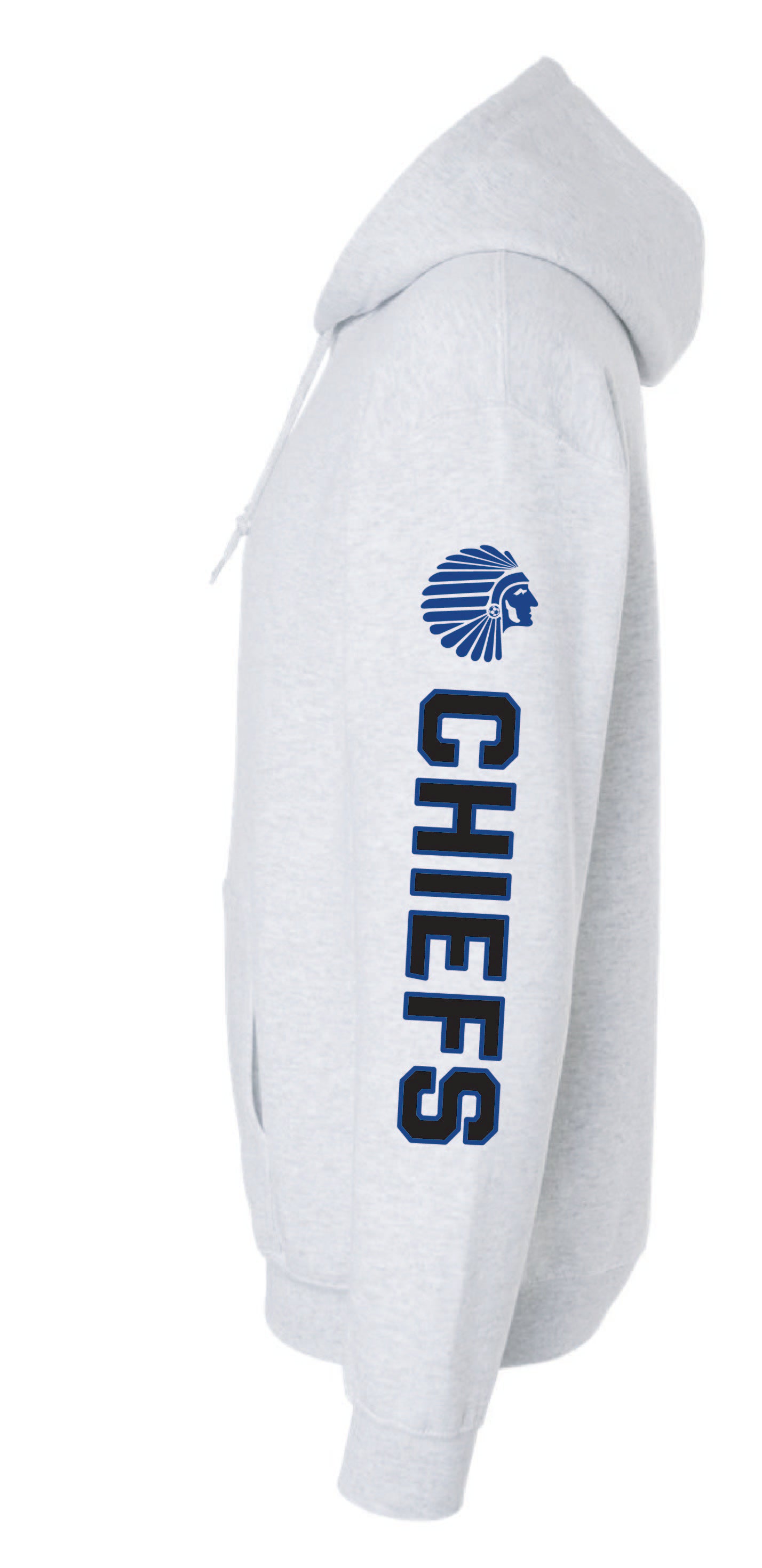 Caldwell Soccer hoodie - adult/youth - light grey