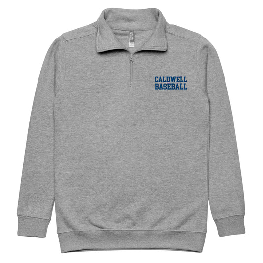 baseball fleece pullover
