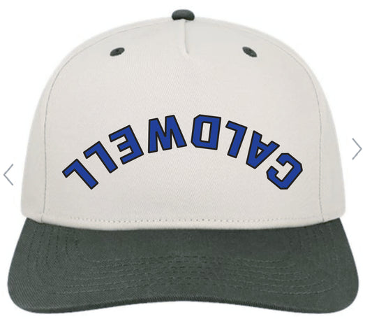 Upside down Caldwell hat