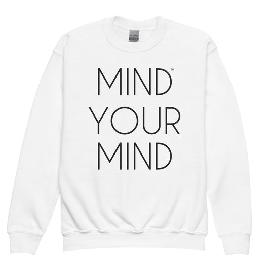 MIND YOUR MIND Youth crewneck sweatshirt